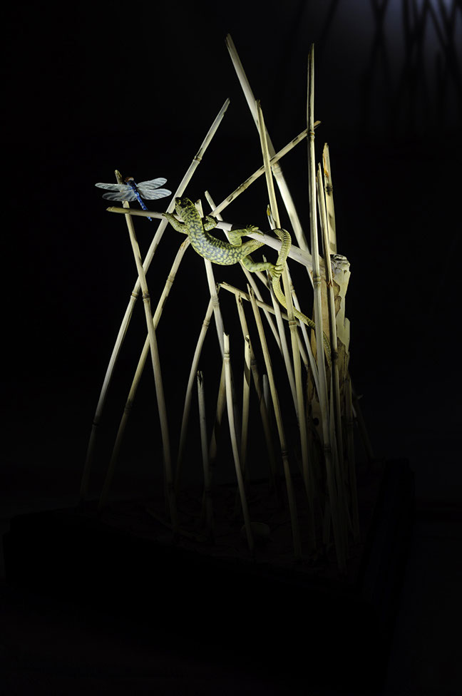 Catch me if you can,Libelle, Dragonfly, Eidechse, Lizard, Boxwood, Buchsbaum,&nbsp; jpeg, jpg, scuplture, Schnitzerei, Carving, okimono