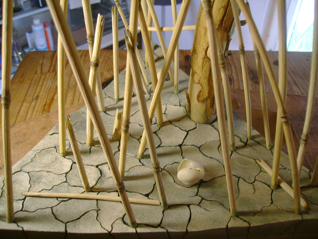 Catch me if you can, Eidechse, Lizard, Boxwood, Buchsbaum, tools, work in process,&nbsp; jpeg, jpg, scuplture, Schnitzerei, Carving, okimono