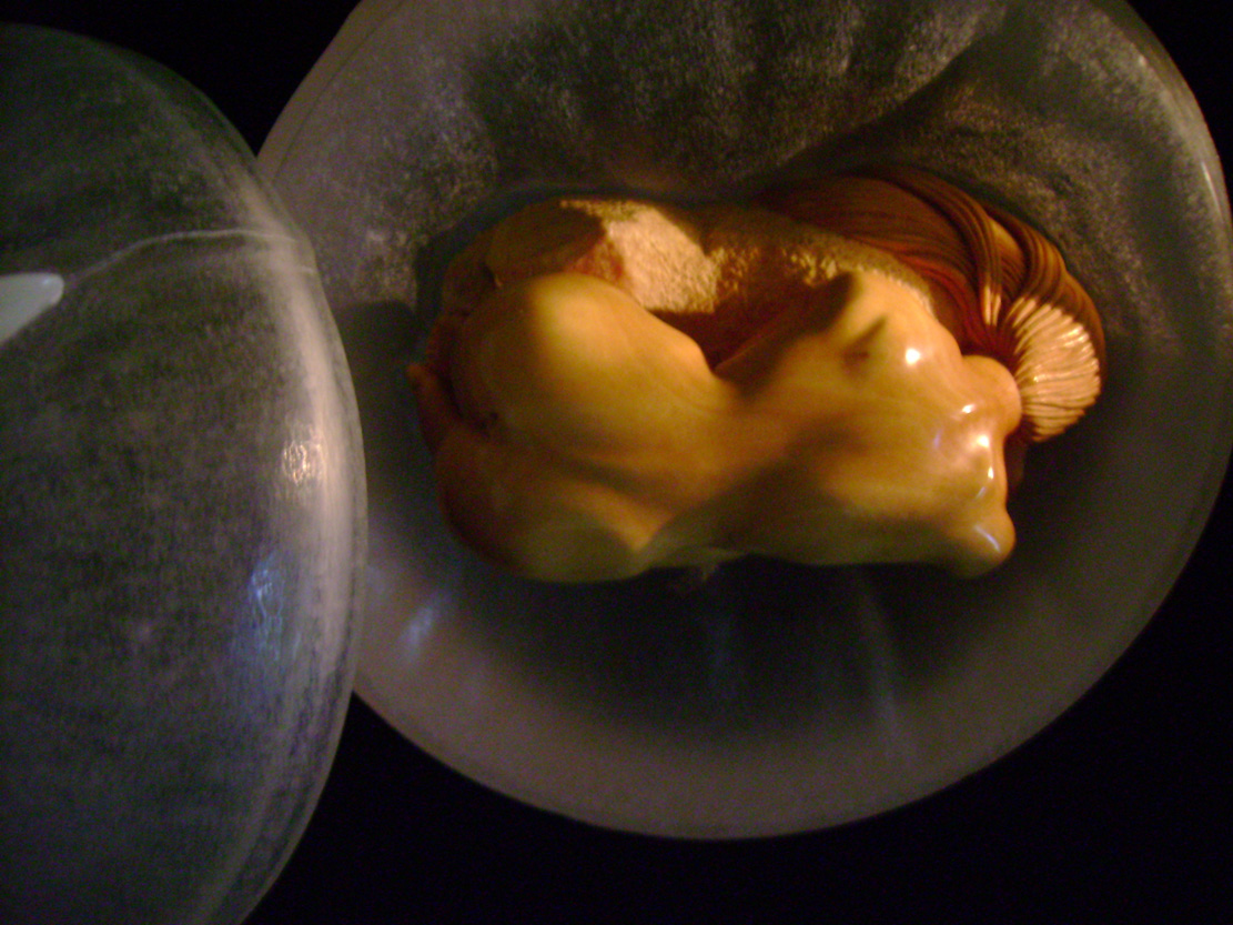 The nude, Akt, Cornel, Schneider, Boxwood, Buchsbaum,&nbsp; acrylglass, ivory jpeg, jpg, scuplture, Schnitzerei, Carving, okimono