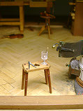Violin Workshop, Geigen, Werkstatt, miniature, 1:21,Cornel, Schneider, Boxwood, Buchsbaum,  jpeg, jpg, scuplture, Schnitzerei, Carving, Modell, 